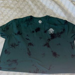 Plus cropped T-shirt Smokey the Bear